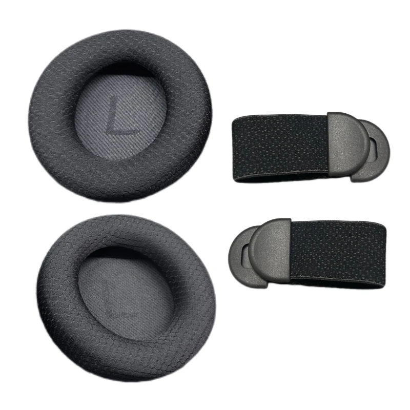 Bantalan Telinga Spons Lembut Penutup Telinga Bantalan Telinga Aman untuk Headset Gaming AW520H/AW720H H7JF