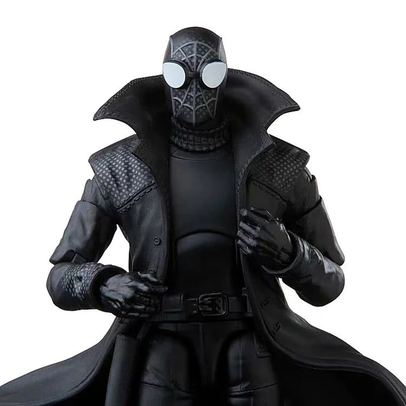 Anime über die spinne vers meilen morales peter parker action figur legenden noir modell sv action peter figuren spielzeug