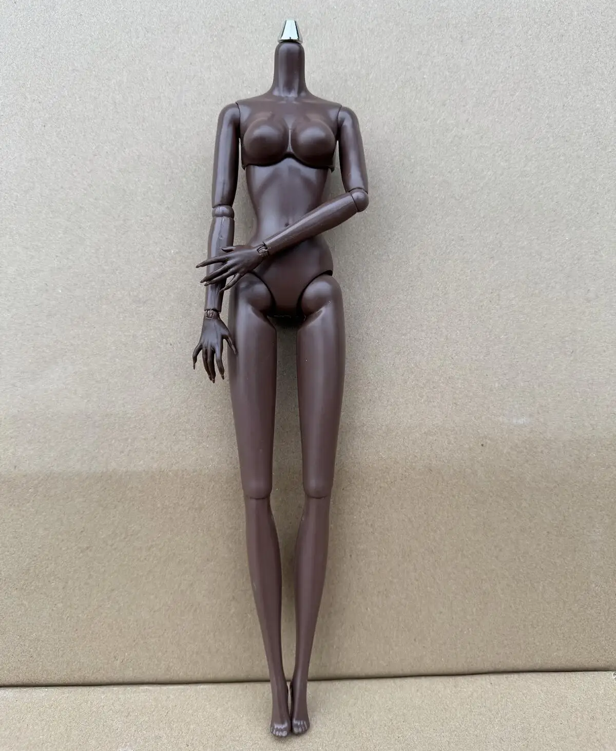 Original LULY Puppenkörper, 8 Hauttöne, hochwertige große Brüste, 29 cm, 1/6 Ersatzkörper für Barbi/FR/IT Puppenköpfe