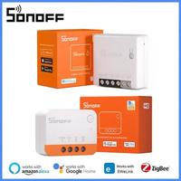 SONOFF ZBMINIL2 / ZBMINI ZigBee Smart Switch No Neutral Wire Required 2 Way Switch Wireless EWeLink APP Via Alexa Google Home