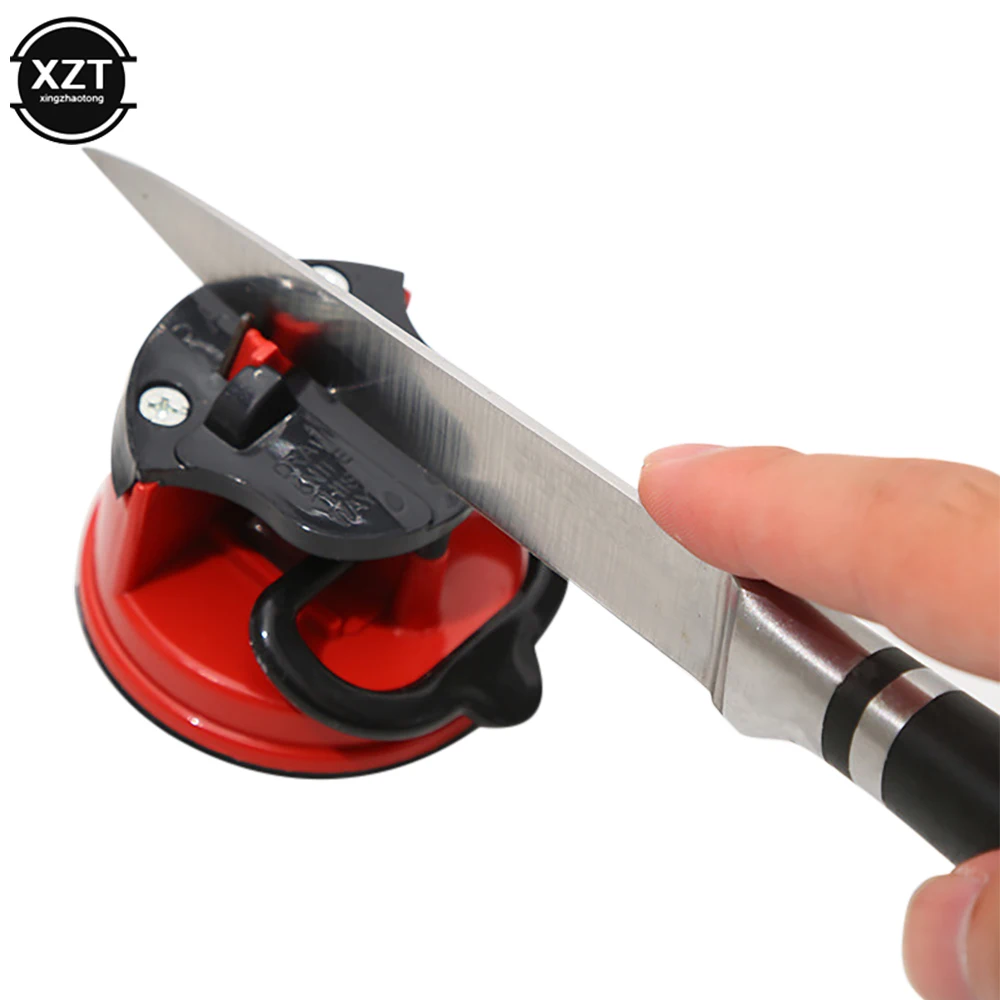 Suction Cup Knife Sharpener Sharpening Tool Easy And Safe To Sharpens Kitchen Chef Knives Damascus Knives Sharpener Kitchen Tool