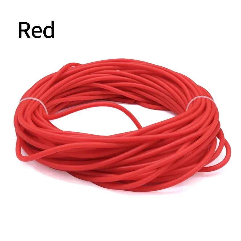 2M/5M Nature Latex Rubber Hoses 1.6 1.7 1.8 2 3 4 5 6mm High Resilient Elastic Surgical Medical Tube Slingshot Catapult