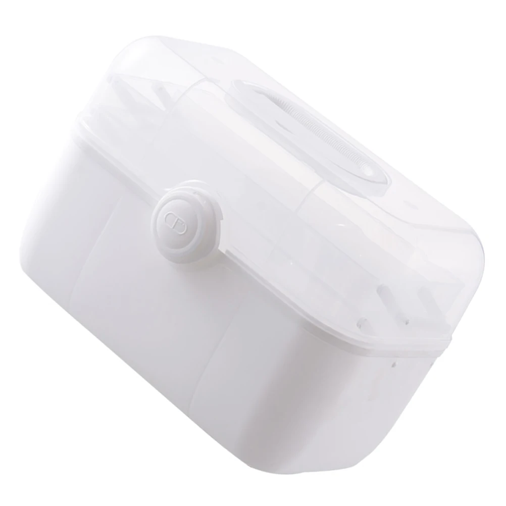 

Portable Medical Box First Aid Kit Large Capacity Multi Layer PP Material Emergency Storage Case For Family Outdoor Sports Team