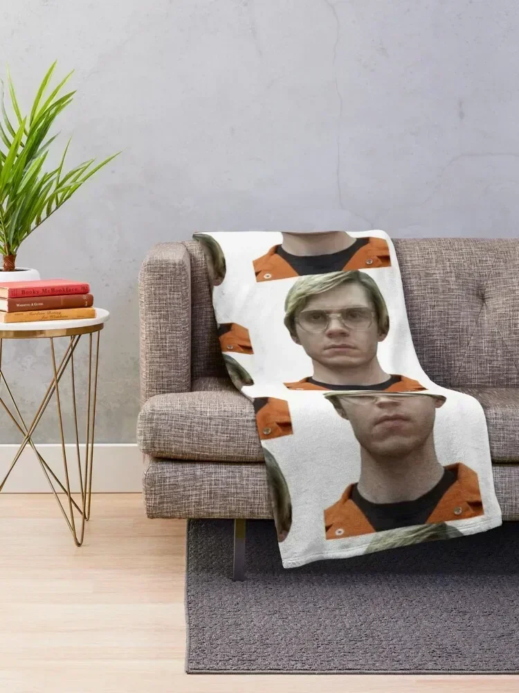 [خصم 10 البيع] ؟ ???? من جيفري دامر رمي بطانية الفلانيل للأطفال بطانيات أرائك الديكور منقوشة على الأريكة البطانيات