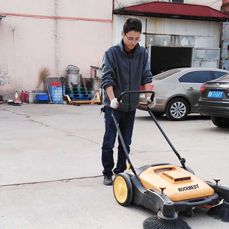 Outdoor Floor Push Manual Sweeper