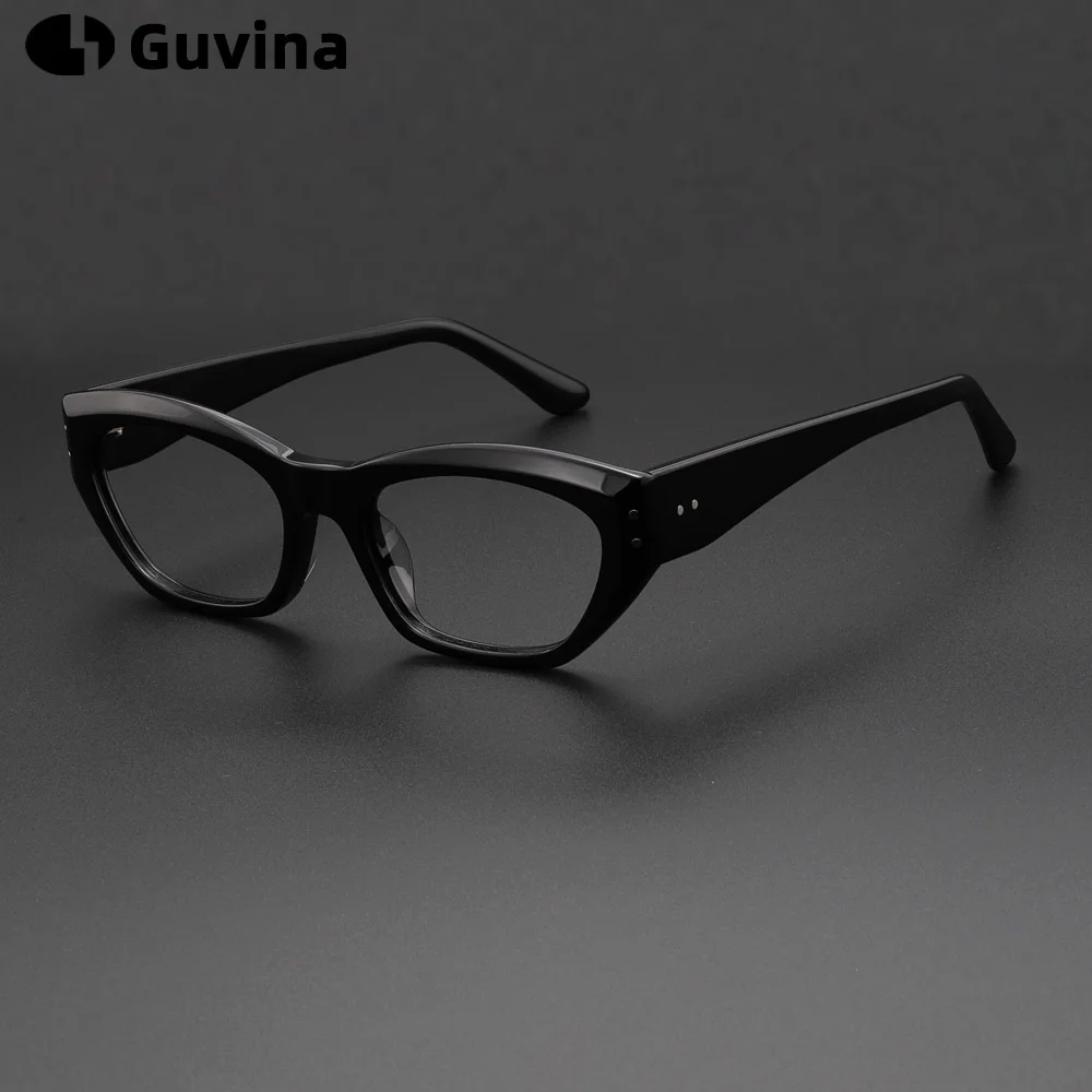 

Brand Designer Women Cat Eye Original Quality Glasses Frame Photochromic Optical Customized Eye Frames with Medical Recipe