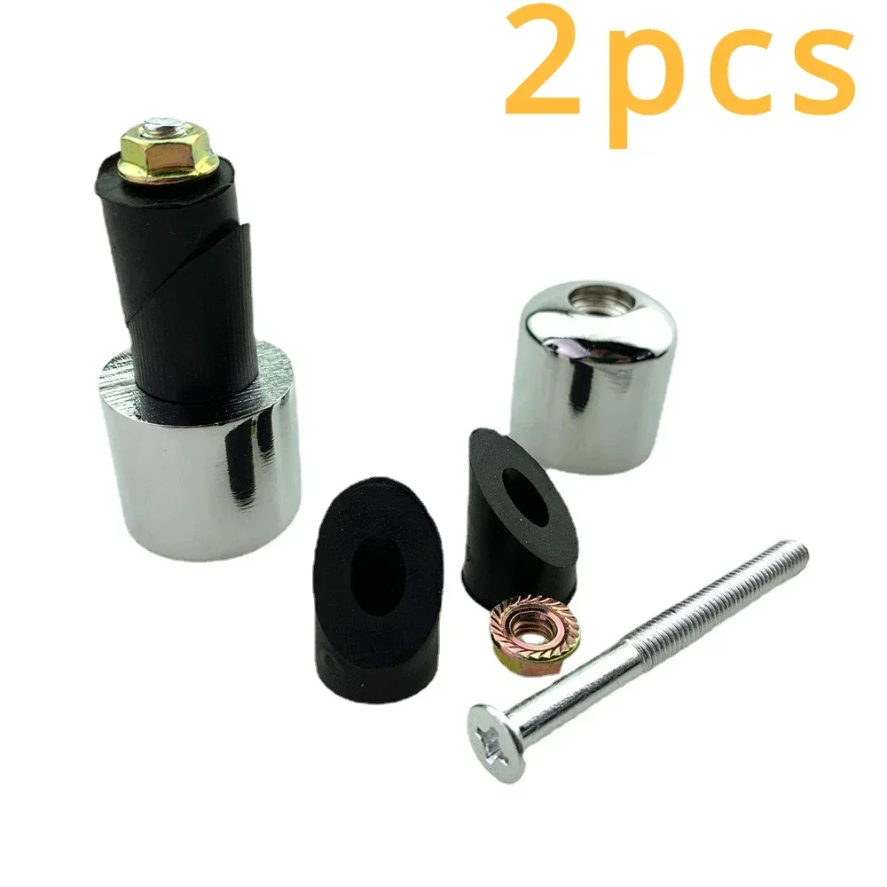 2pcs for Motorcycle Accessories Modified Handlebar Balancing Head Gambling Iron Balance Weights Plugs Dismantling Handle Stopper