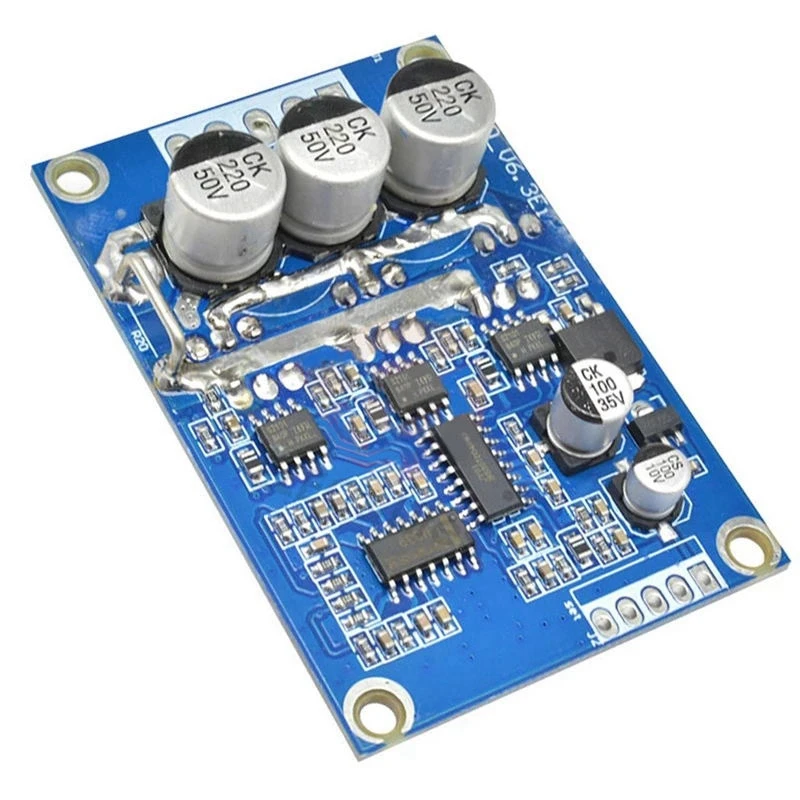 DC Brushless Motor Controller No Hall Motor DC 12V-36V 500W Balancing Automotive Balanced BLDC Car Driver Control Board