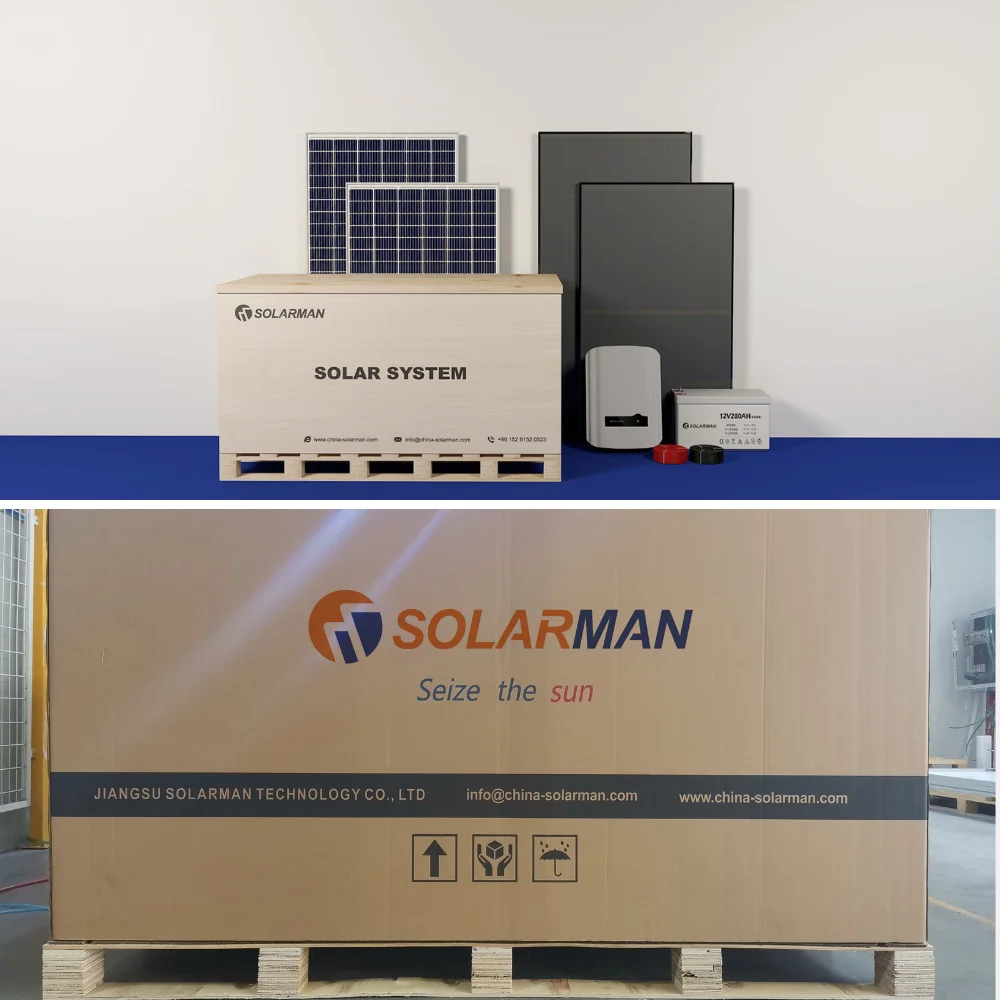 5KW Deye Hybrid Inverter Solar Energy System With LONGi Solar Panel And Solarman Lithium Ion Batteries