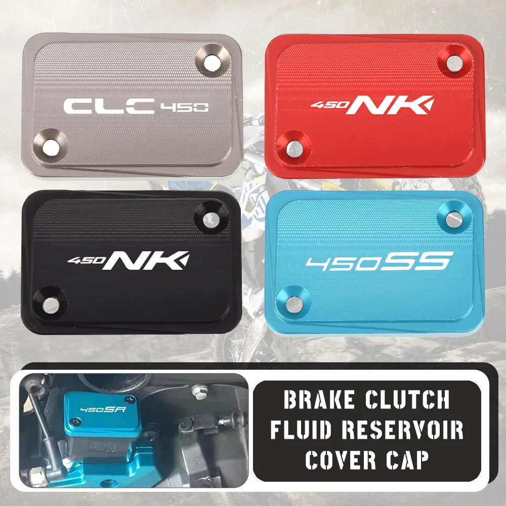 

FOR CFMOTO CF MOTO 450SR 450SS 450NK 450CLC 2022 2023 2024 Motorcycle Accessories Rear Brake Clutch Fluid Reservoir Cover Cap