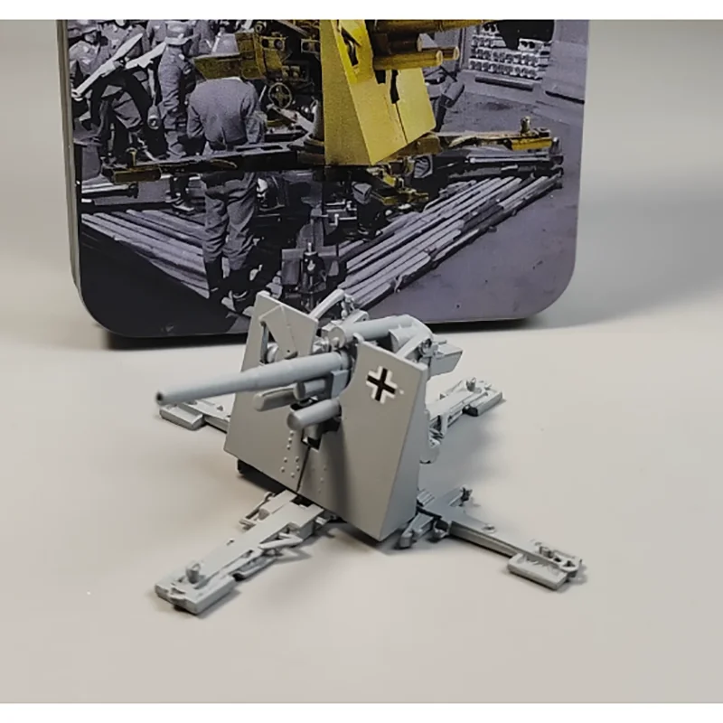 

1/72 Scale German 88mm Anti-Tank Anti-Aircraft Gun Model Collection Piece Decoration Display