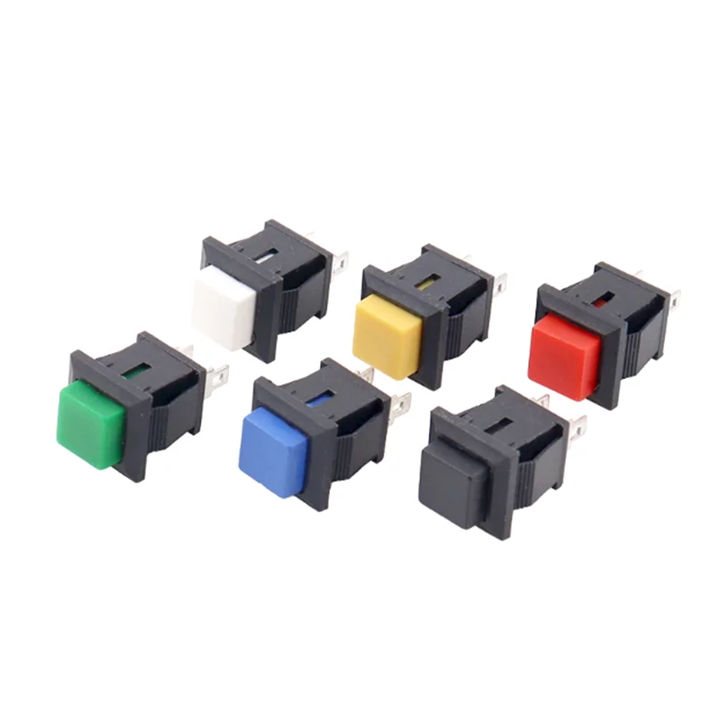 

6Pcs Momentary Pushbutton Switches DS-430 OFF-ON Mini Push Button Switch 1A/250VAC