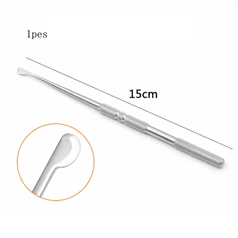 Nasal instruments D-knife Nasal double-headed slice spatula Single-headed nose cosmetic tools Stainless steel medical instrument