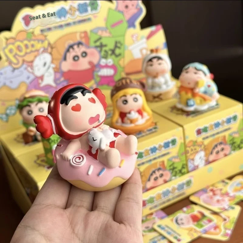 Xiaoxin blind box greedy food god Xiaoxinzi series cute cartoon figure desktop car ornaments gift