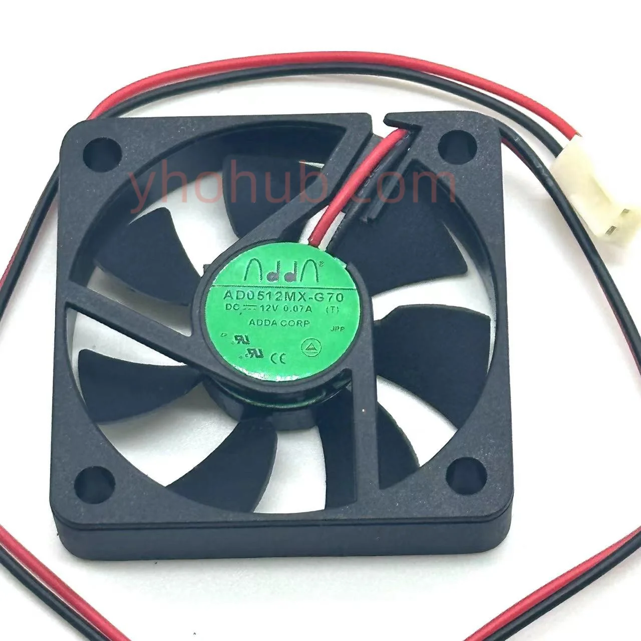 

ADDA AD0512MX-G70 Server Cooling Fan DC 12V 0.07A 2-wire 50X50X10mm