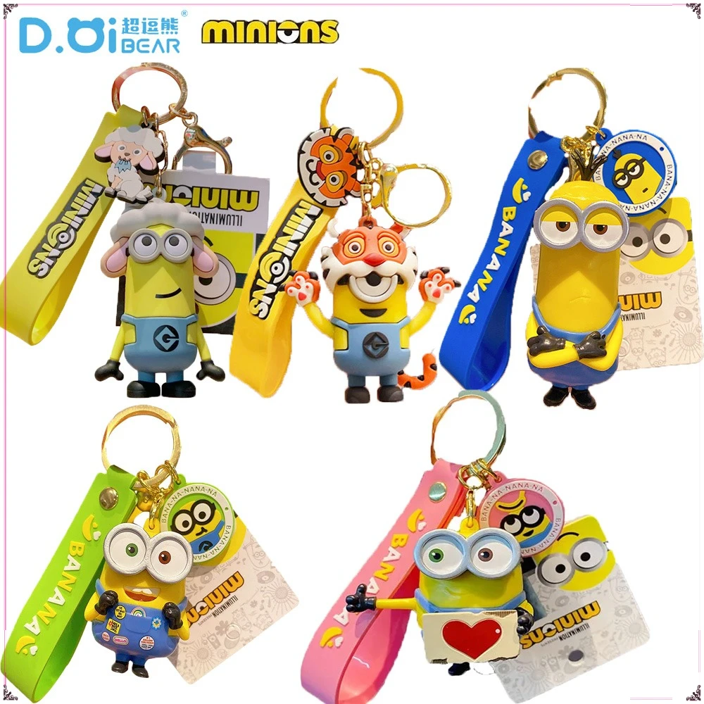 

Оригинальные брелки серии «Миньоны», простые модные изысканные трендовые сумки, подвесные брелоки, декоративные аксессуары, подарки для детей, хобби