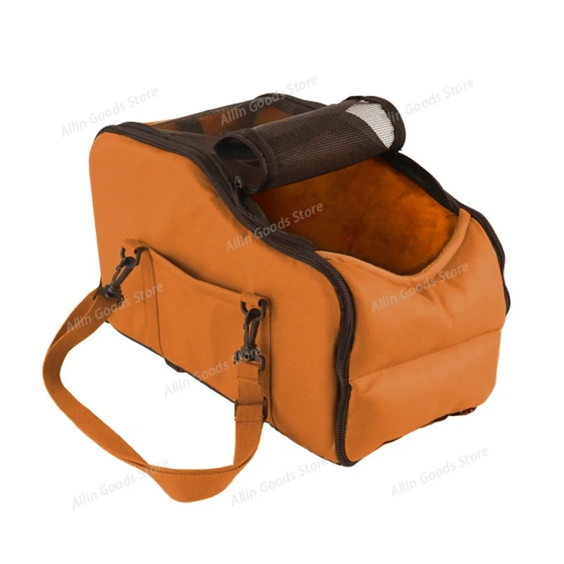 Washable Detachable Pet Car Seat Portable Travel Dog Bed Center Console Safety Cushion For Front Seat