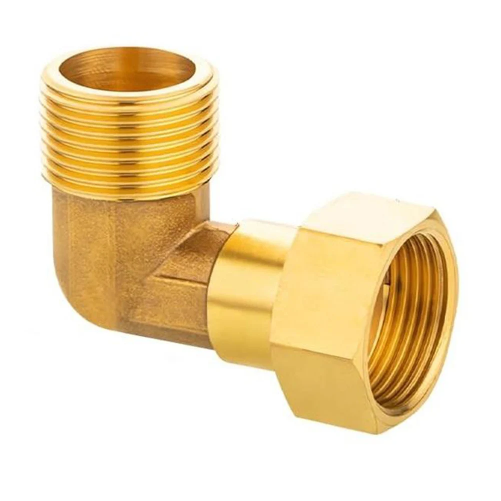 

Промышленные 3/4-дюймовые угловые фитинги с резьбовым соединением, совместимые с трубопроводами, для высоконапорных систем