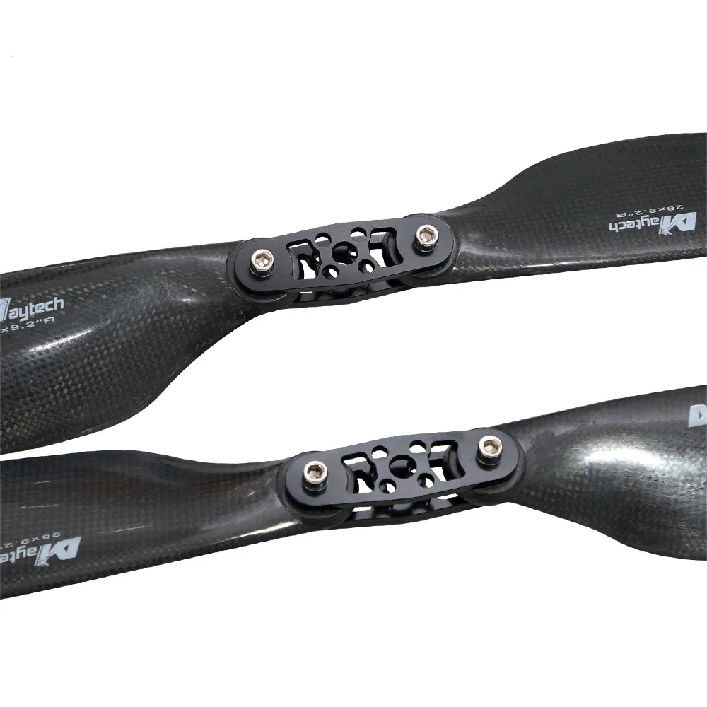 في الأسهم! المروحة القابلة للطي من الألياف الكربونية من Maytech MTCC2892TQF 2892 CW CCW للحد من الضوضاء 28 بوصة لطائرة البخاخ بدون طيار