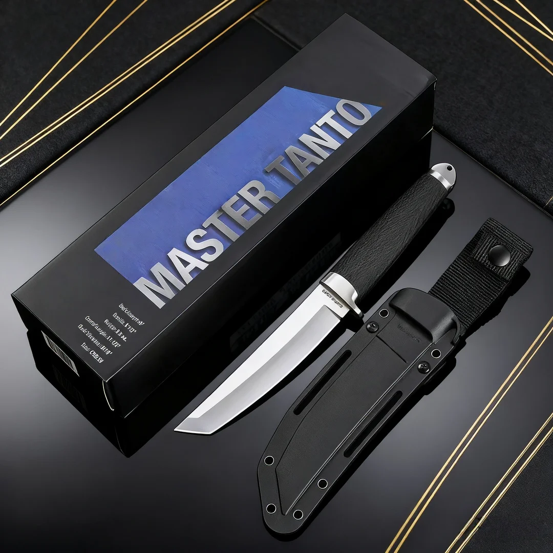

Three Beauties Samurai - Tactical Straight Knife, Wilderness Camping Survival Knife, Adventure Emergency Knife