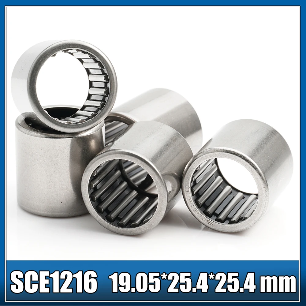 

SCE1216 Bearing 19.05*25.4*25.4 mm ( 5 PCS ) Drawn Cup needle Roller Bearings B1216 BA1216Z SCE 1216 Bearing