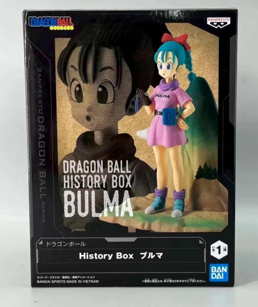 

【Оригинал】BANPRESTO History Box DRAGON BALL Bulma Модель игрушки