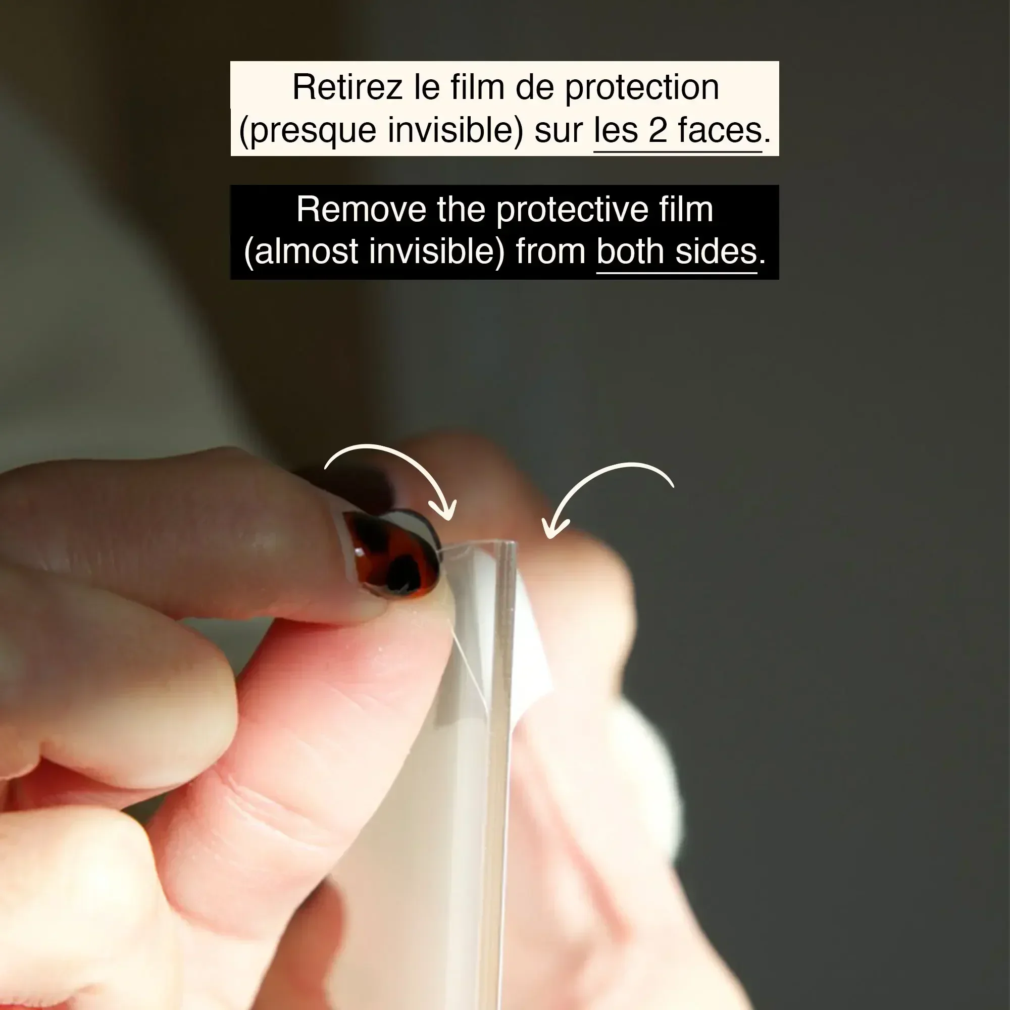 Suporte de brinco acrílico e expositor para organizar joias de estilo minimalista