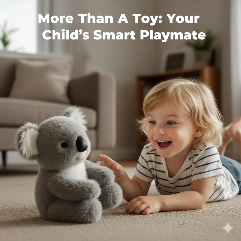 

Emotional Comfort Koala Plush Cute Animal With Soft Touch And Natural Movements, Ideal Stress Relief Gift For All Ages