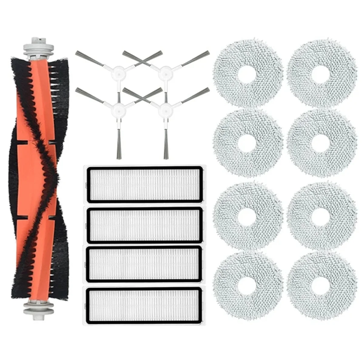 For Xiaomi Robot Vacuum S10+ / S10 Plus Accessories Main Side Brush Hepa Filter Mop Cloth Parts Spare Parts