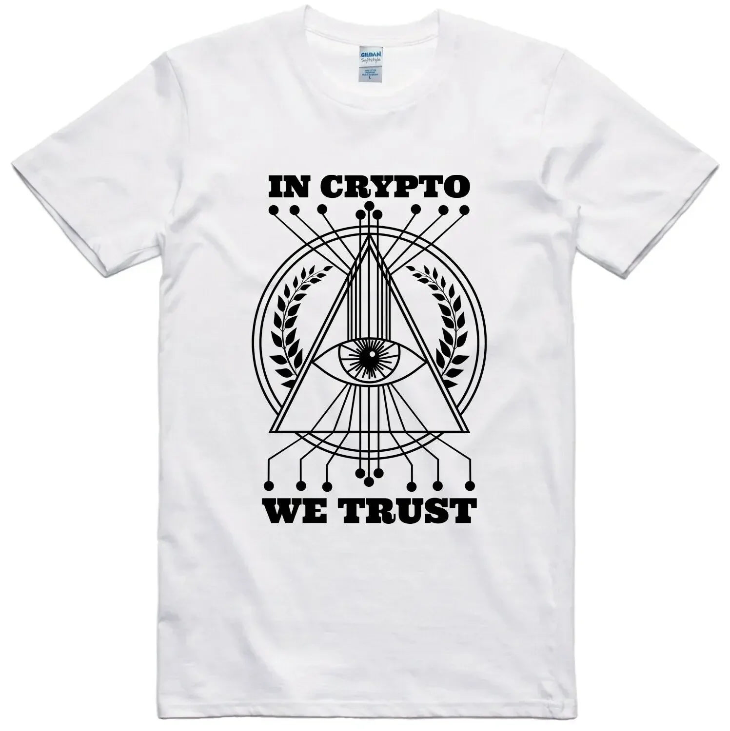 

Funny Crypto Currency Design Bitcoin T-Shirt. Summer Cotton Short Sleeve O-Neck Mens T Shirt New S-3XL
