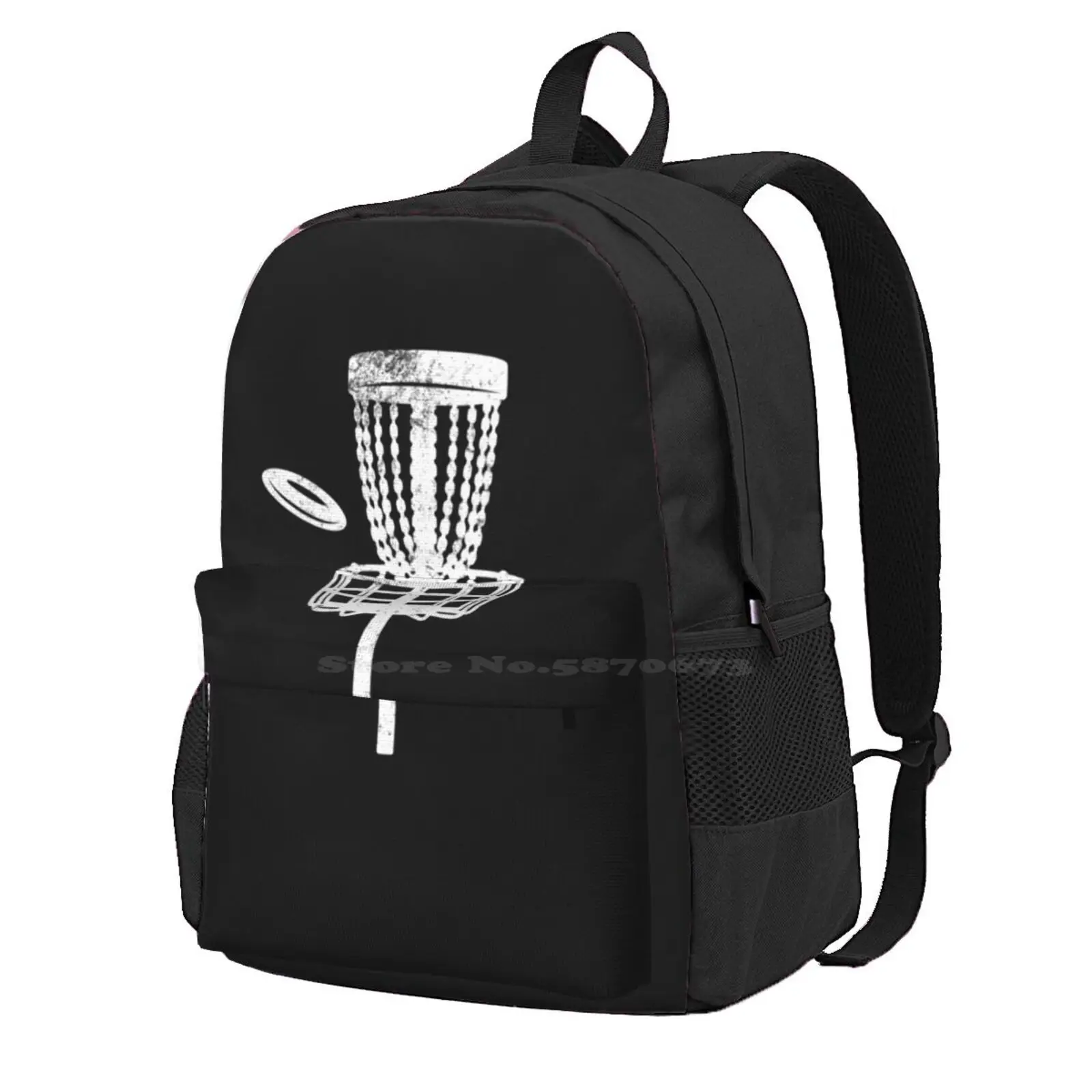 Disc Golf Basket Vintage Hot Sale Schoolbag Backpack Fashion Bags Disc Golf Basket Disc Golf Retro Disc Golf Vintage How To