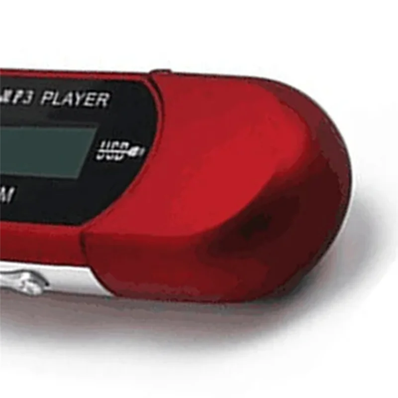 AT59 مشغل MP3 صغير USB 2.0 محرك فلاش صغير متعدد اللغات LCD مشغل موسيقى مع مقبس صوت 3.5 مم إيقاف تلقائي متين (