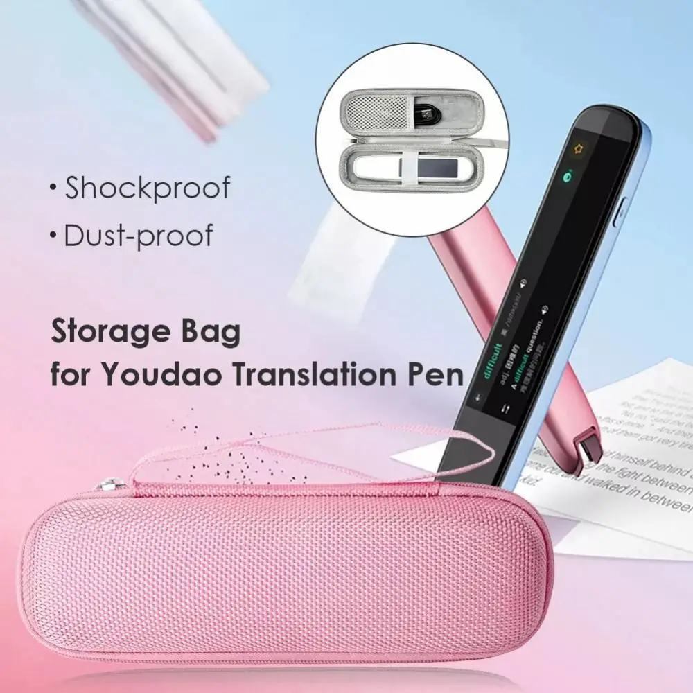 Holder Scan Reader Pen Carrying Bag Travel EVA Cover Hard Portable Translator Pen Storage Box for IFLYTEK AIP-S10 Alpha Egg