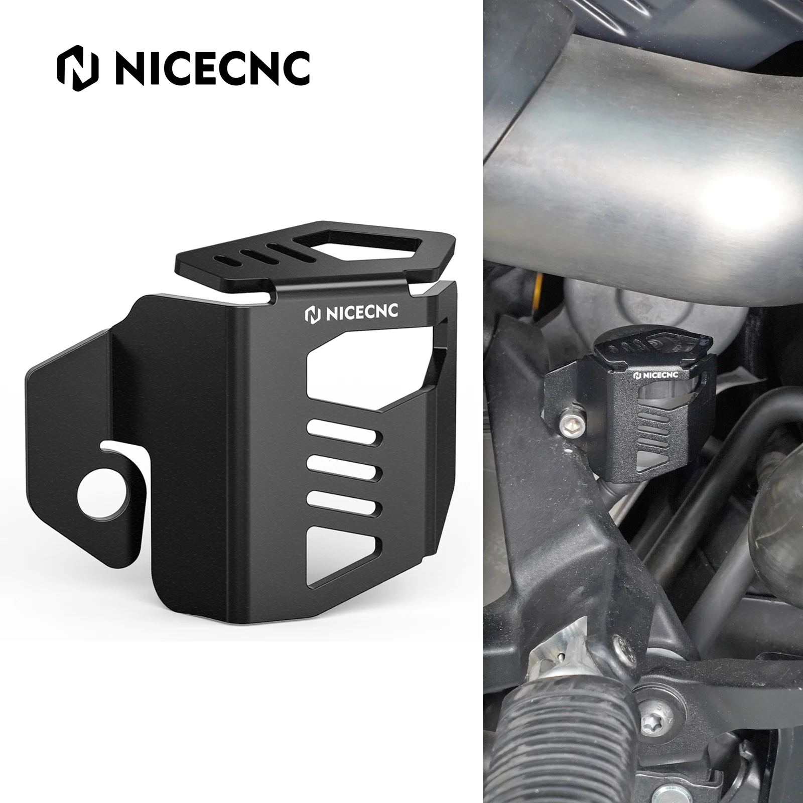 Motorcycle Rear Brake Reservoir Guard Cover for Harley Sportster S RH1250S 2021-2024 Sportster S Rear Brake Oil Cup Protector