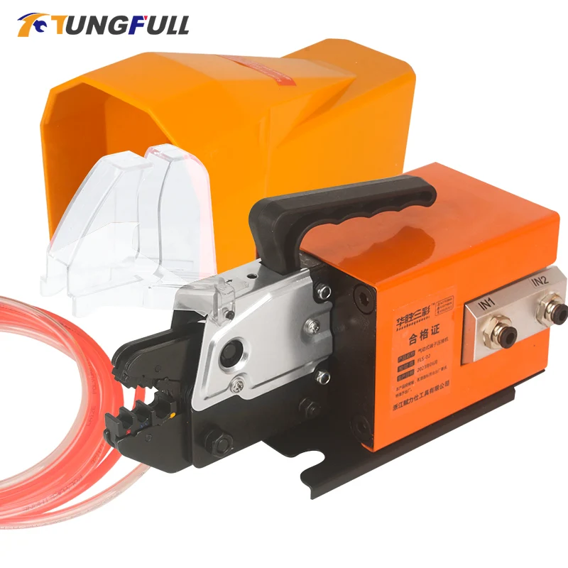 Máquina de Crimpagem Dinâmica Elétrica Automática Ferramenta de Crimpagem de Cabo Pneumático Crimper Terminal Ferramenta Alicerce Am10