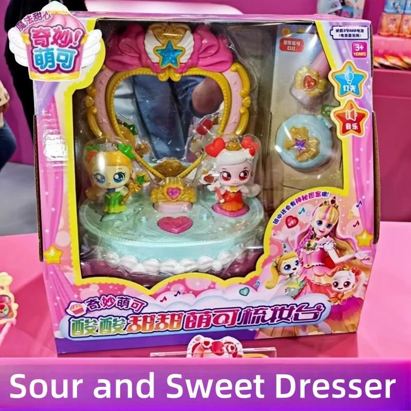 Catch Teenieping figura de Anime Sour And Sweet Magic Sweetheart maquillaje y tocador espejo caja muñeca estatuilla regalos para niñas
