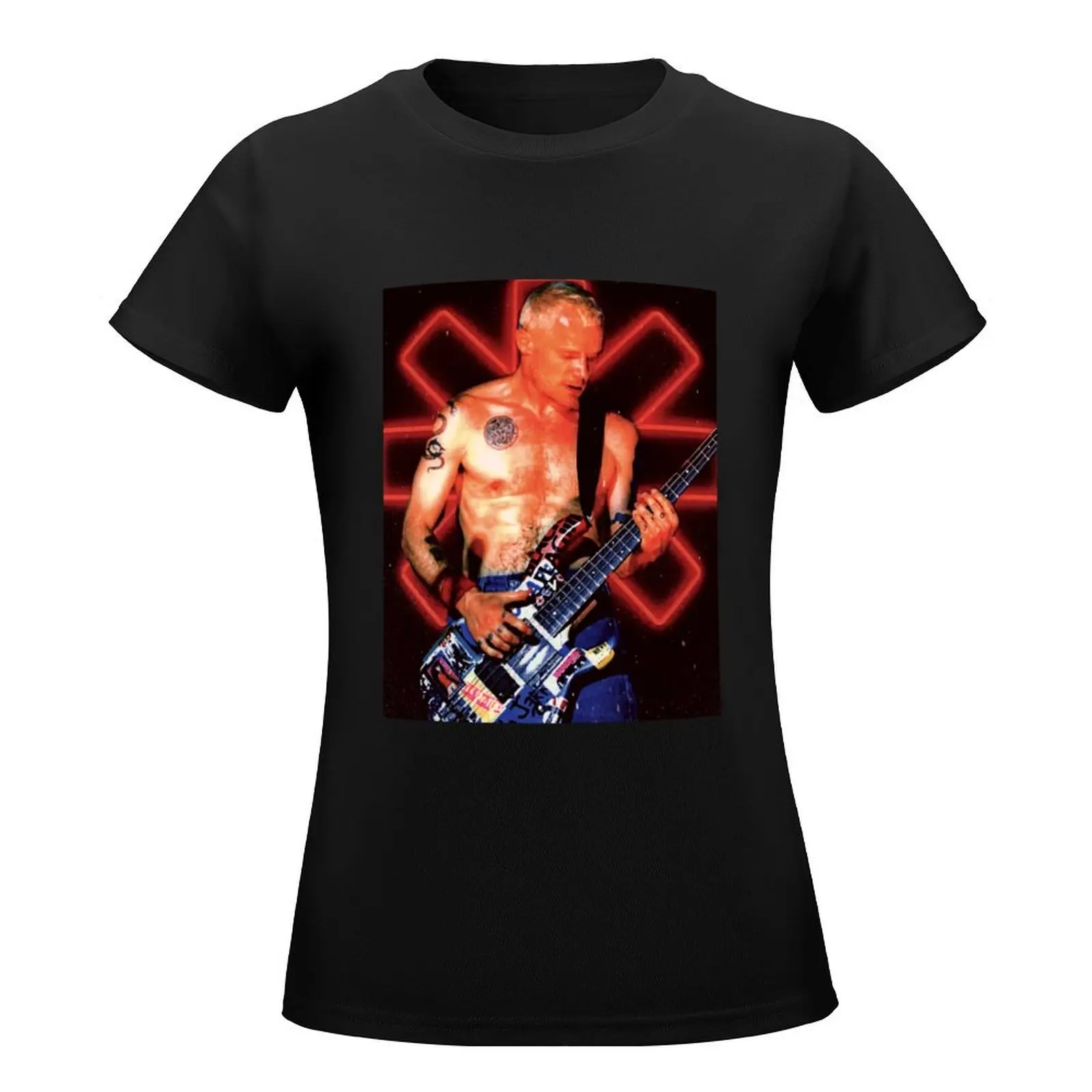 Flea Bass RHCP T-Shirt plus sizes sweat tops plain t shirts for Women