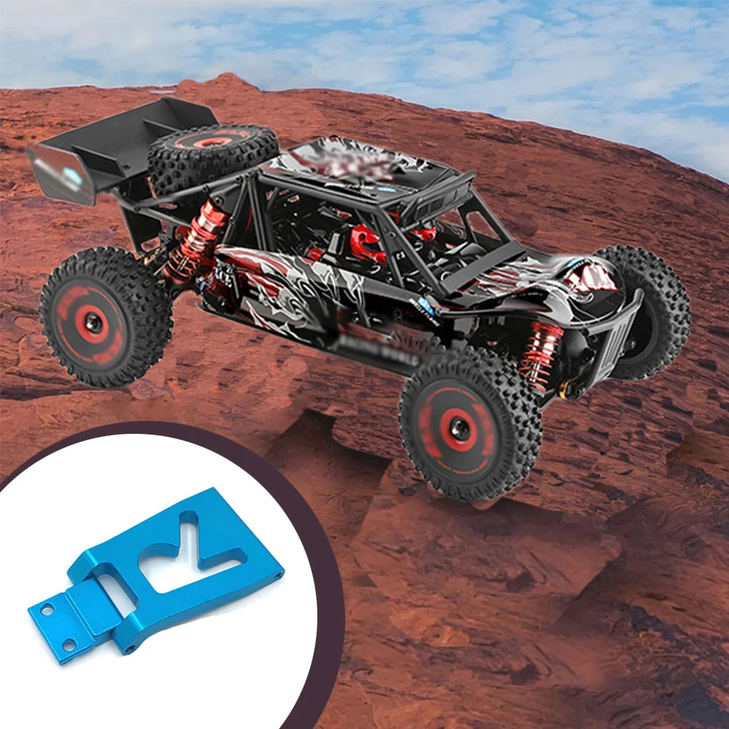 Achterstaartplaat 1:12 Crawler Auto Upgrade Onderdeel Reparatie Geschenken Zilver
