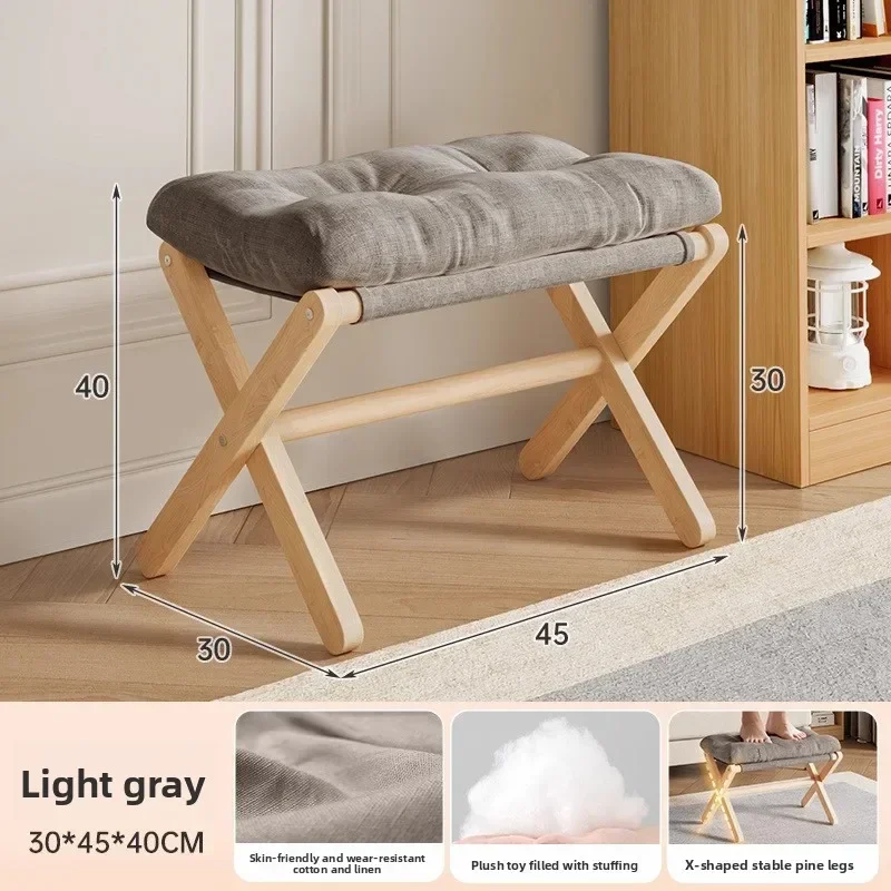 Stable Folding footstool household living room sofa footstool table foot support office footrest workstation foot support