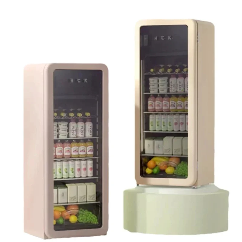 

Refrigerator 243 liters SC-330RD-S retro ultra-thin large-capacity refrigerated fresh-keeping cabinet refrigerator wine cabinet