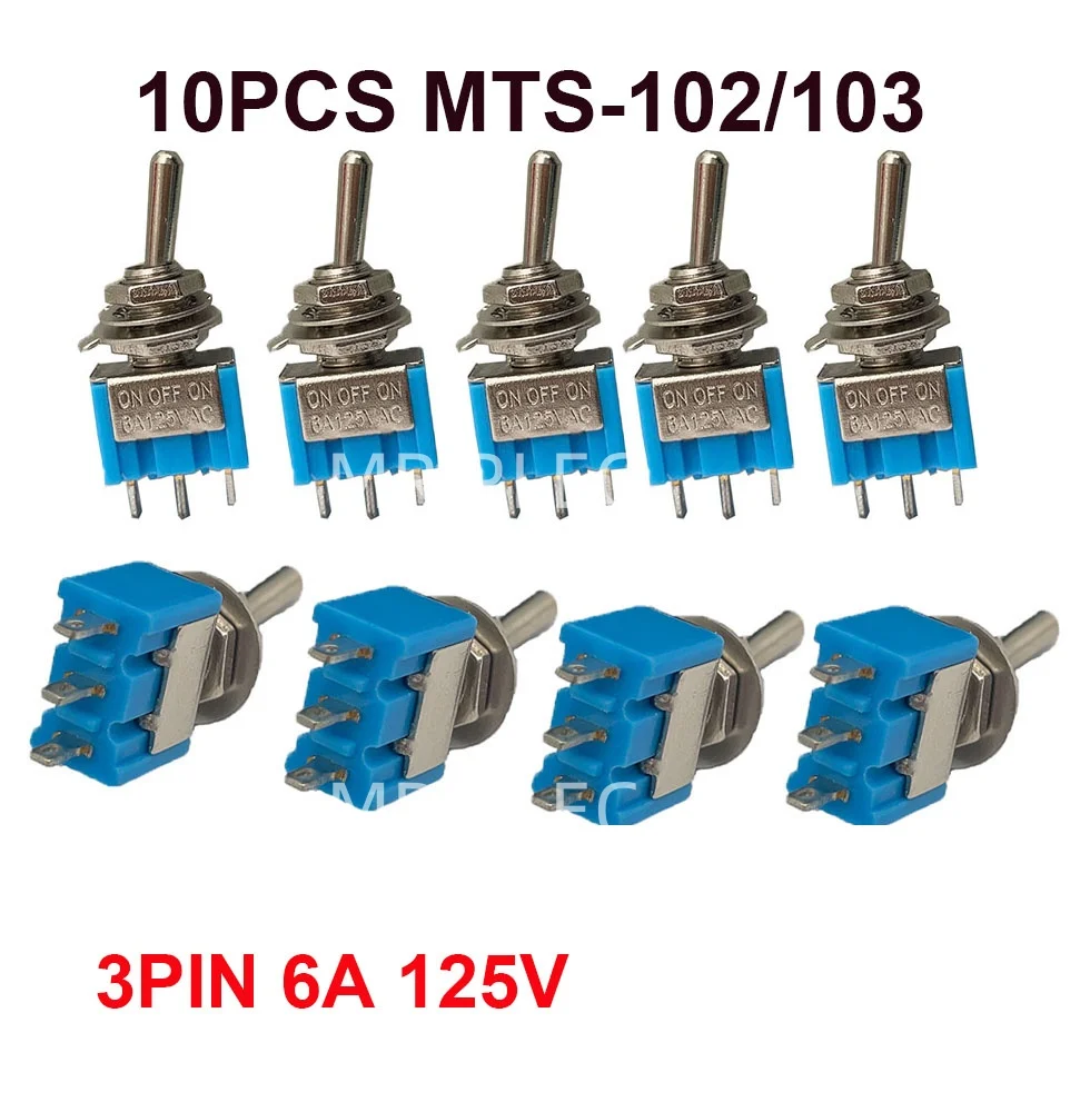 10PCS Toggle Switch…