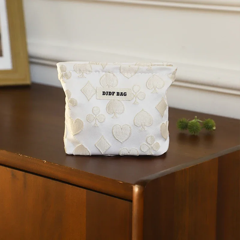 

Женская косметичка маленького размера, портативная сумка для хранения косметики, дорожная сумка-конверт для помады, кошелек для мелочи, дорожная сумка-органайзер, чехол для ключей