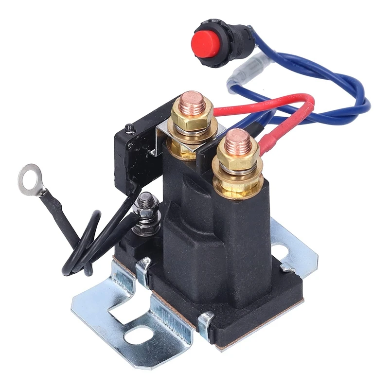 200A DC 12V Dual Battery Isolator Relay Multifunctional Normally Open Mart Isolation Device Automobile Accessory