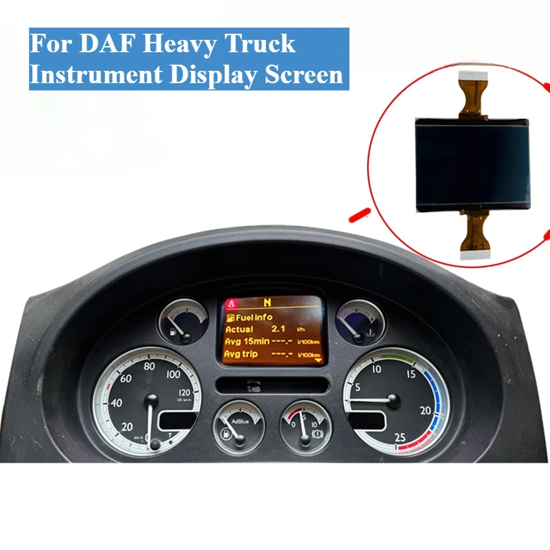 

For DAF LF /CF/ XF 45/55/75/85 LCD Display DAF Heavy Truck Instrument Display Screen 1pcs