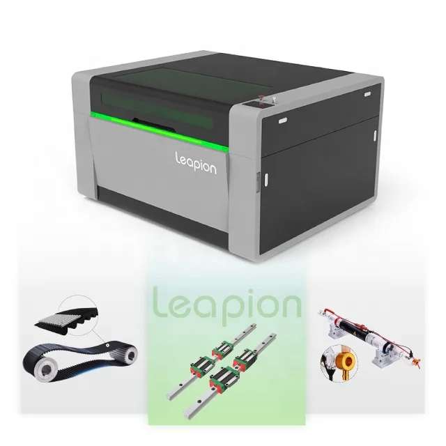 

Лазерный станок Leapion 100 Вт CO2 1390 с ЧПУ для резки пластиковых листов и акрила