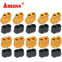 Amass-Connecteur femelle et mâle pour batterie Lipo RC, 10 pièces, accessoires d'avion, vente en gros