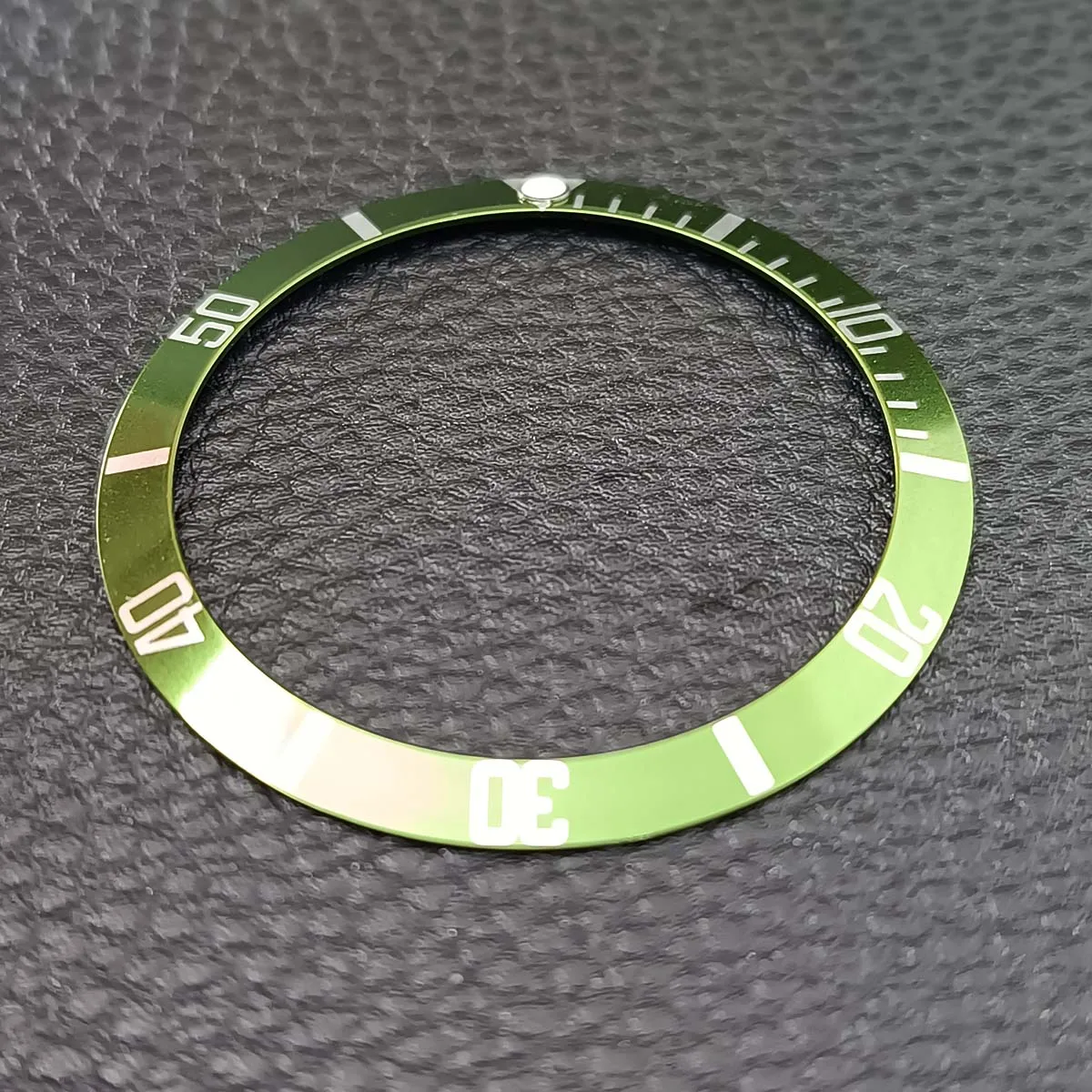 Sloping Aluminium Bezel Insert 37.5*30.5mm Replacement of Watch Accessories Parts Watch Cases Replace Accessory Watch Ring