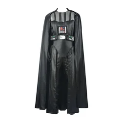 Darth Cos Black Vader Cosplay Outfits Anaking Costume Jedi Jumpsuit Vest Cloak Black Uniform Men Halloween Carnival Party Suit