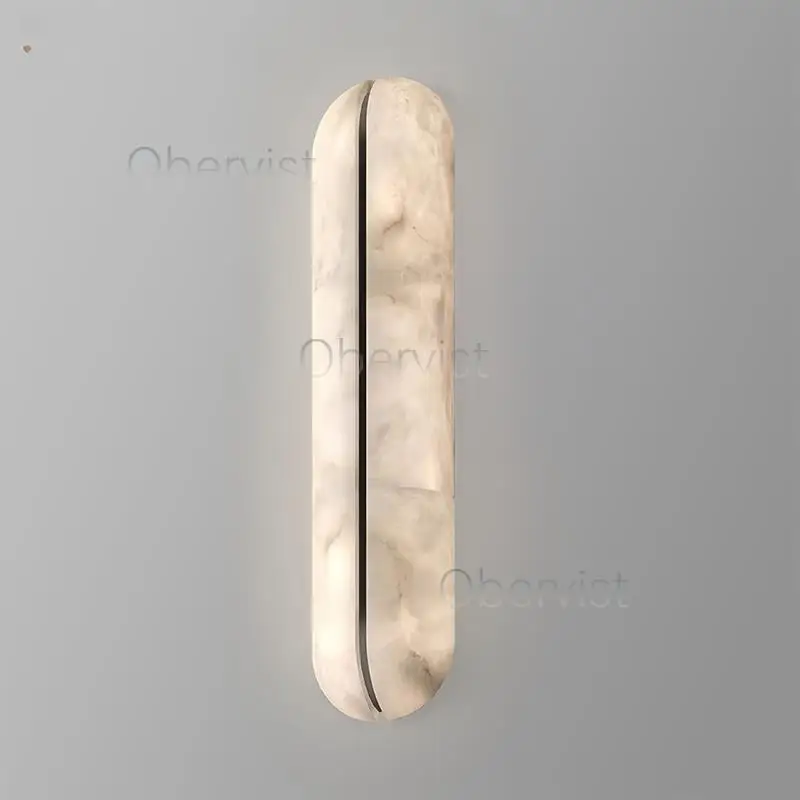الحد الأدنى الإسبانية الطبيعية ندفة الثلج الرخام وحدة إضاءة LED جداريّة مصباح الحديثة الحد الأدنى ضوء غرفة المعيشة الفاخرة الممر إضاءة غرفة النوم #2