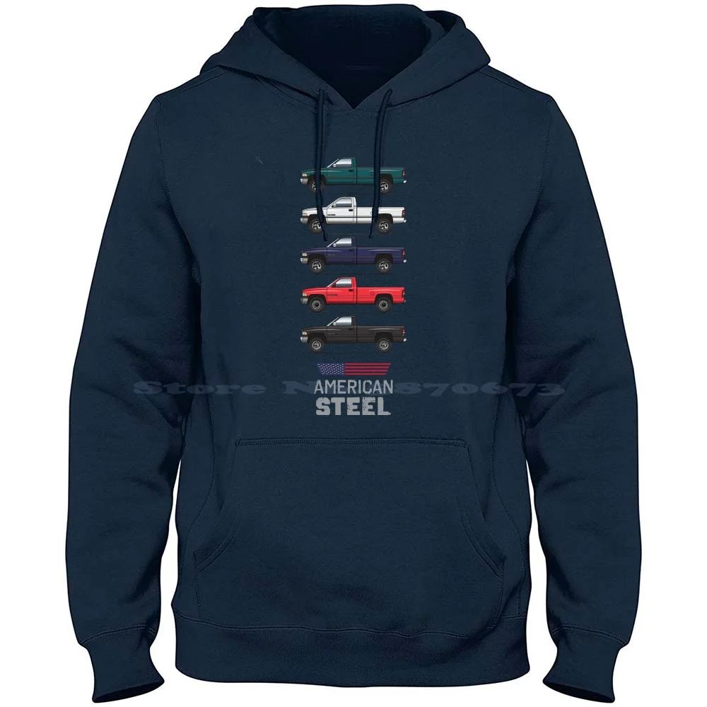 Stances Steel 100% Pure Cotton Hoodie Tshirt 1500 2500 Sport 1994 1995 1996 1997 Pickup Truck Slt Laramie 4X4 Lifted